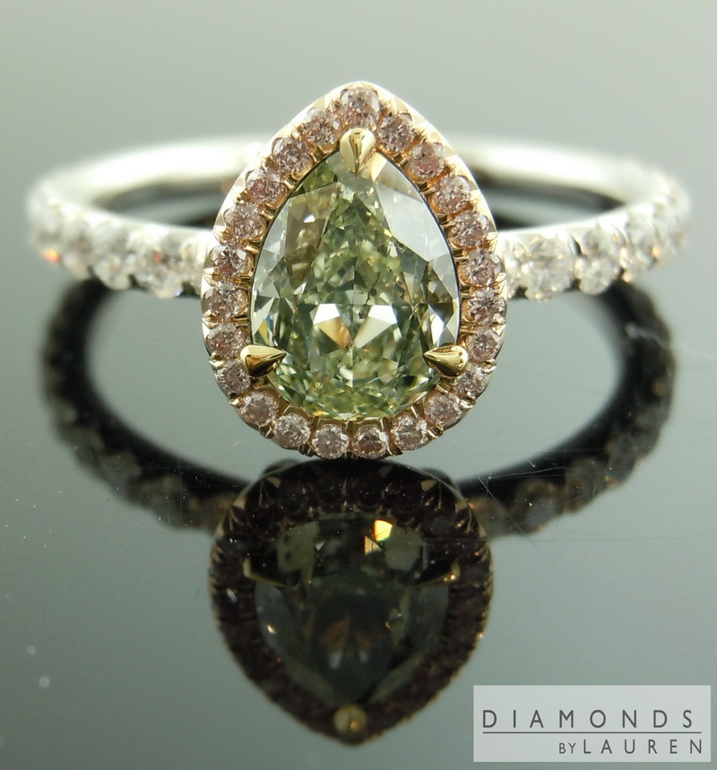 green diamondring