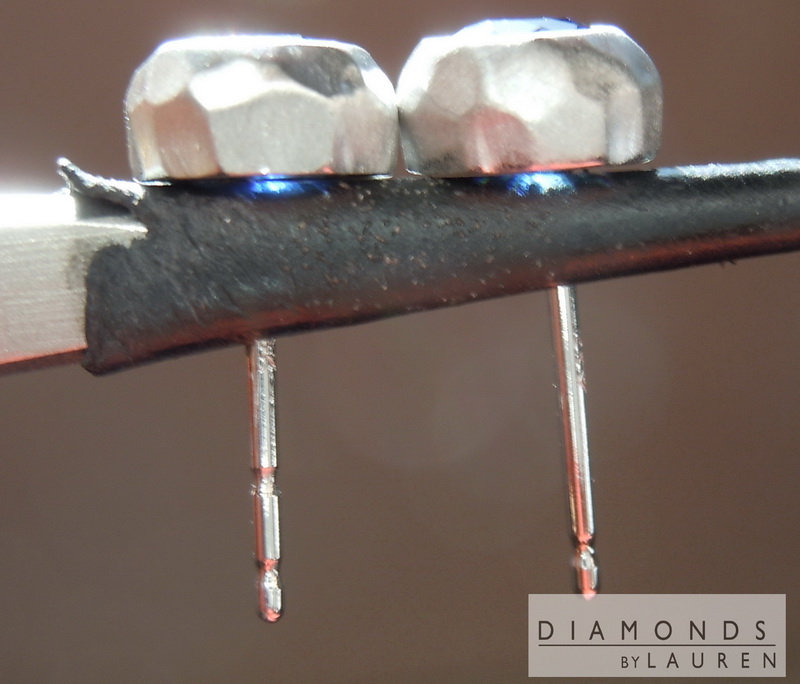 blue sapphire earrings