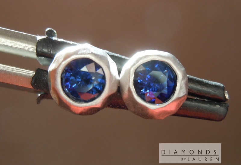 sapphire earrings