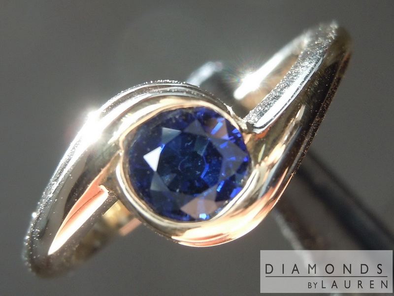 blue sapphire ring
