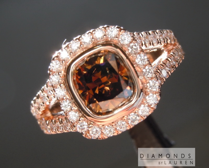 chocolate diamond ring