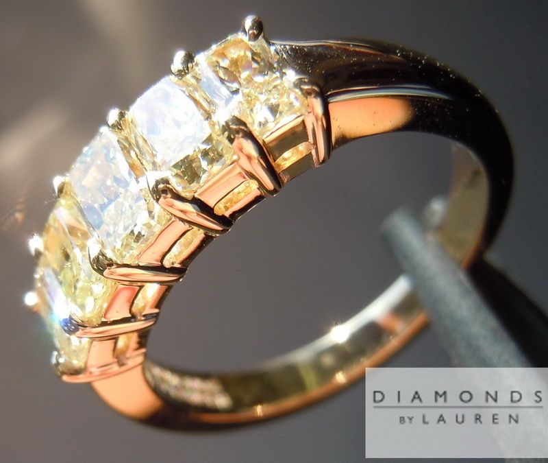 canary diamond ring