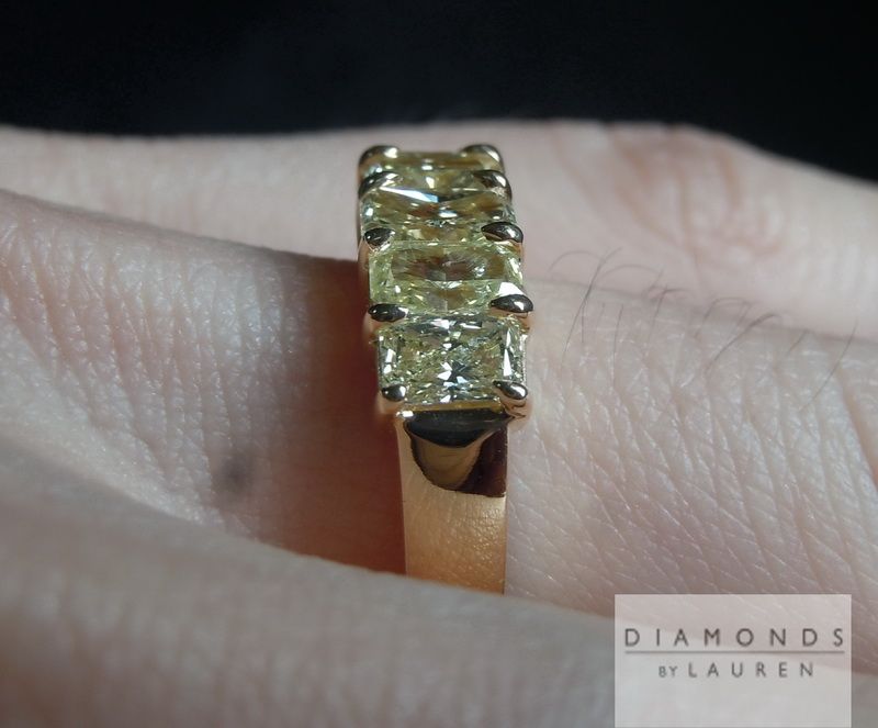 canary diamond ring