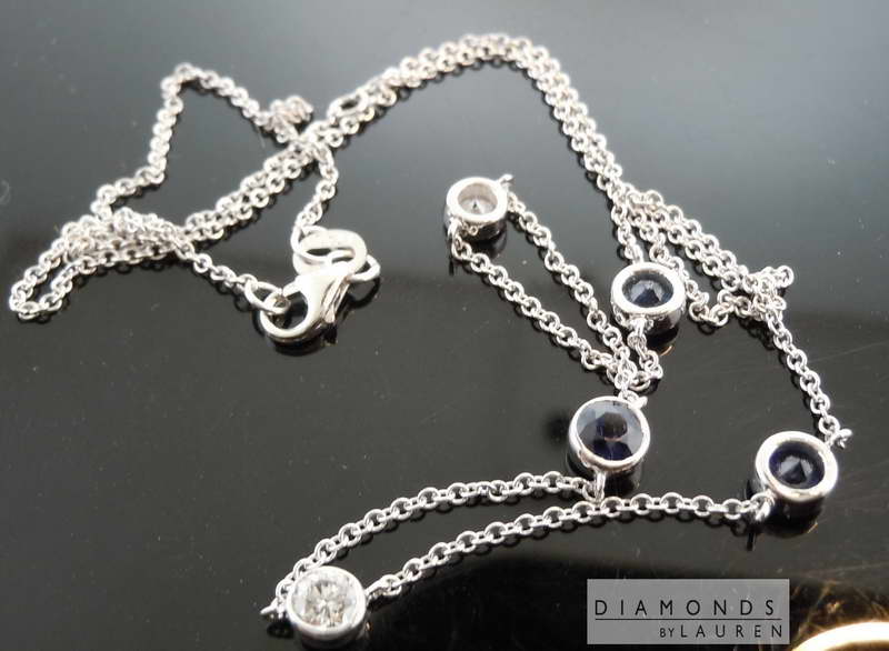 sapphire necklace