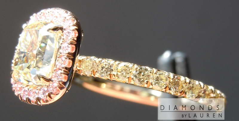 pink diamond ring