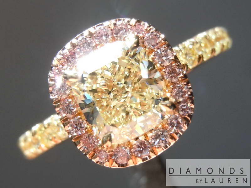 yellow diamond ring