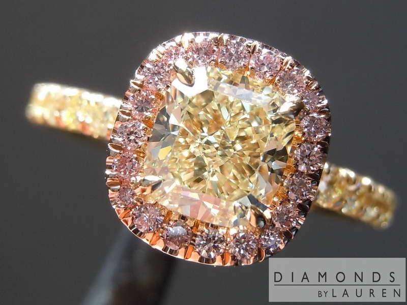 pink diamond ring