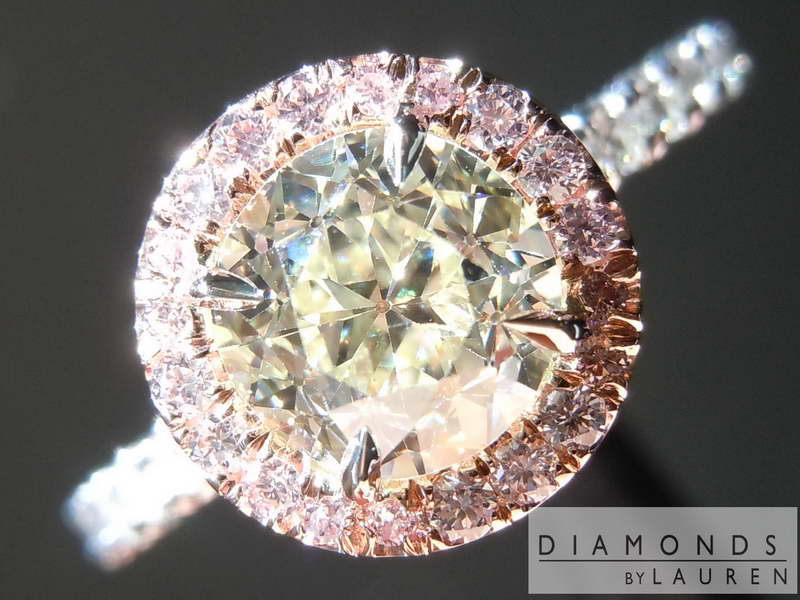 pink diamond ring