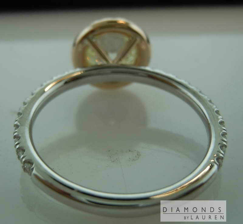 diamond halo ring