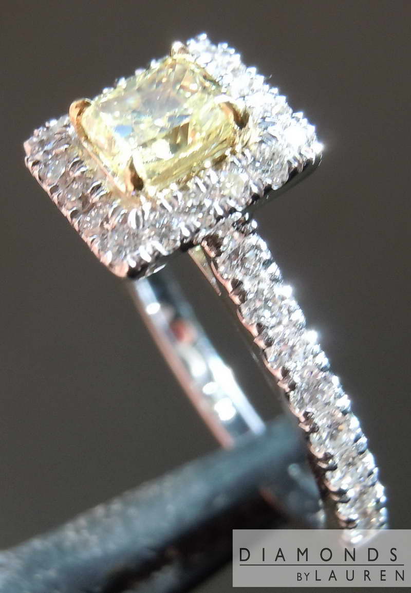 canary diamond ring