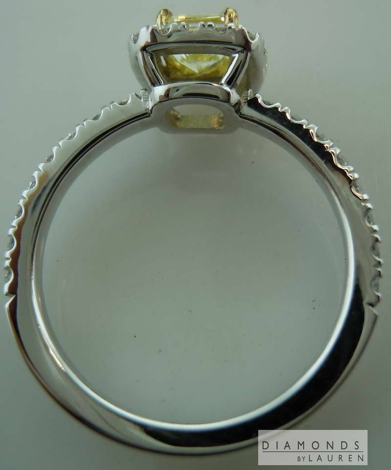 yellow diamond ring