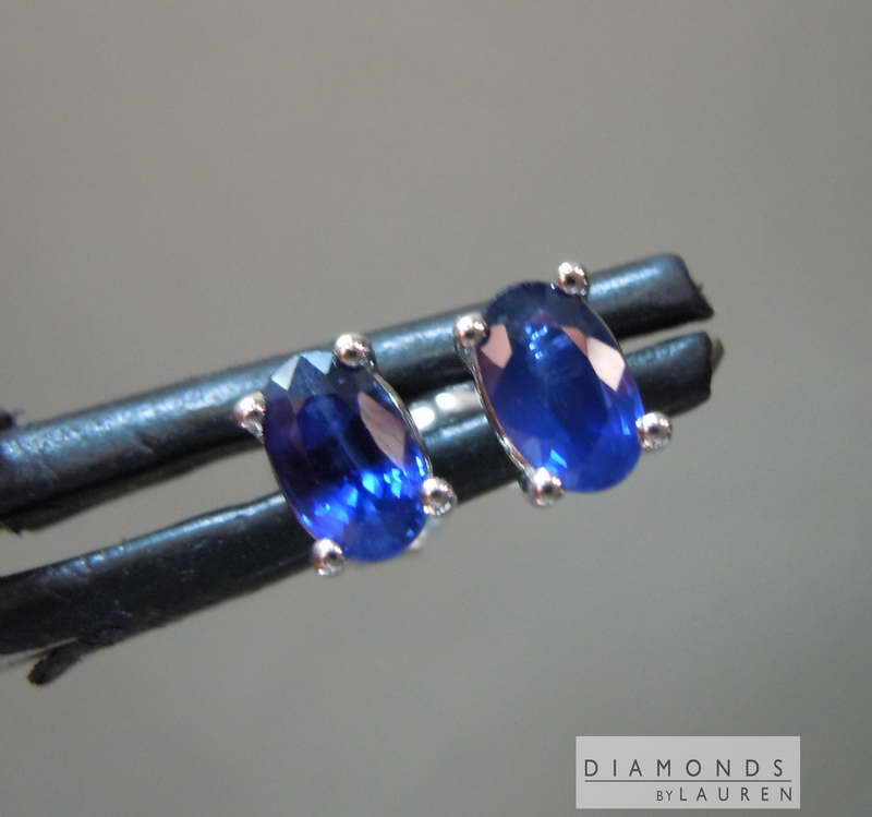 sapphire earrings