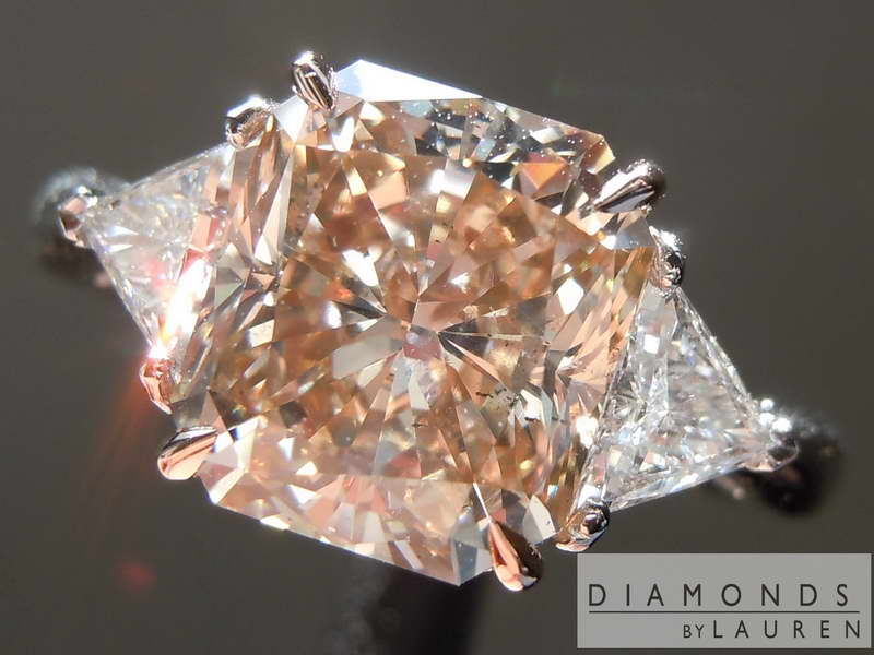 brown diamond ring