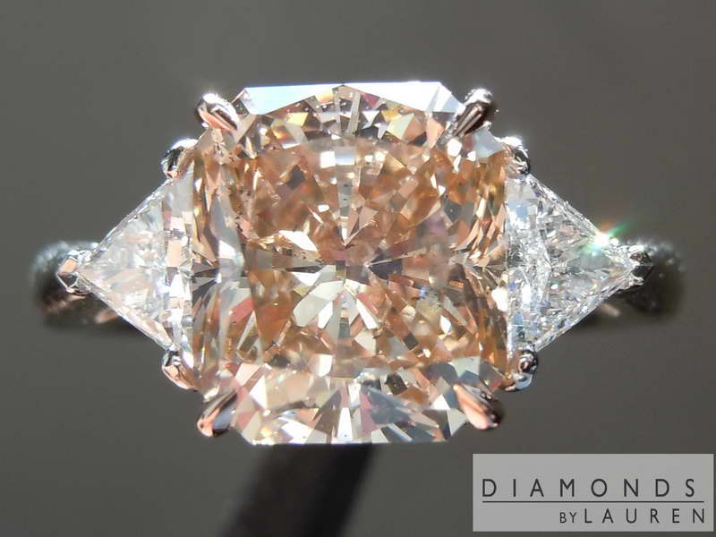 three stone diamond ring