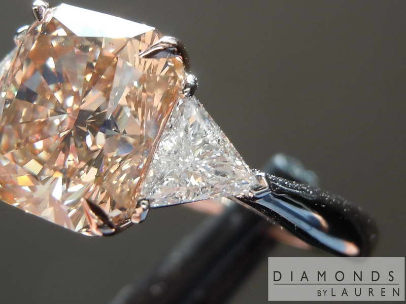 brown diamond ring