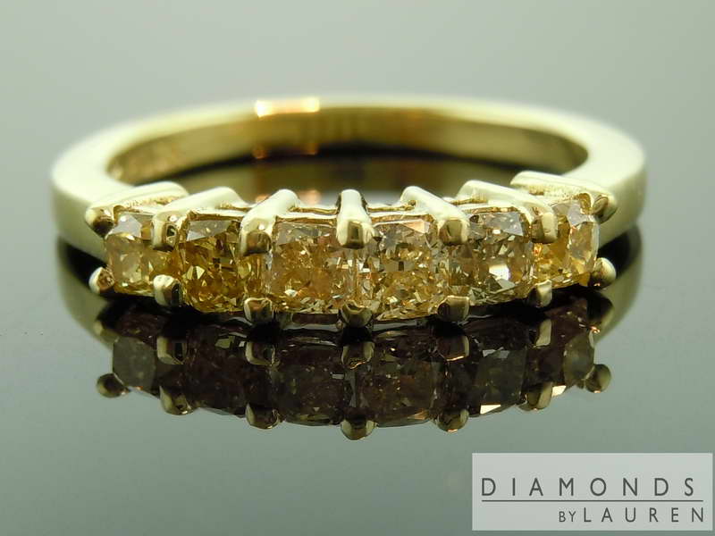 canary diamond ring