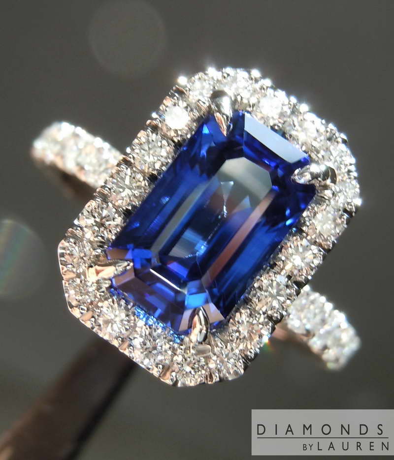 natural blue sapphire ring