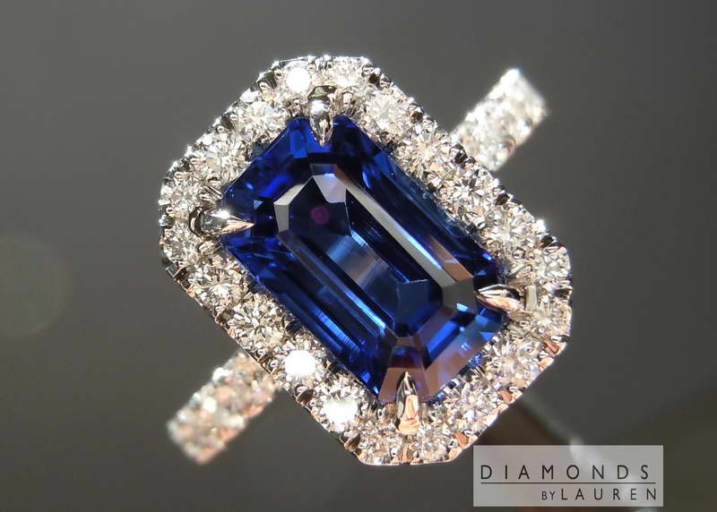 diamond halo ring