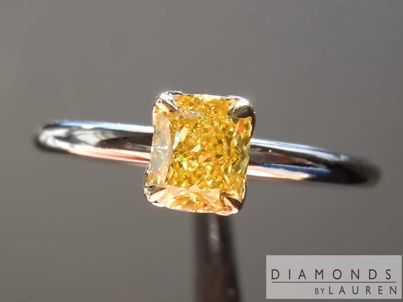 yellow diamond ring