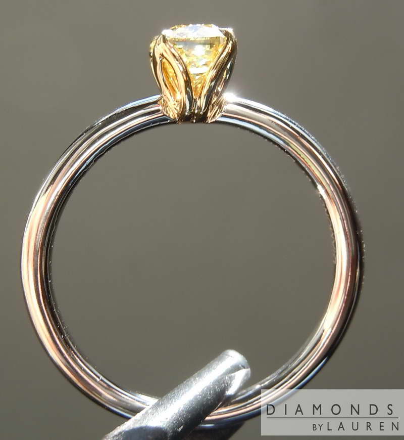 canary diamond ring