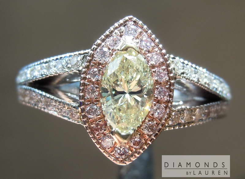 pink diamond ring