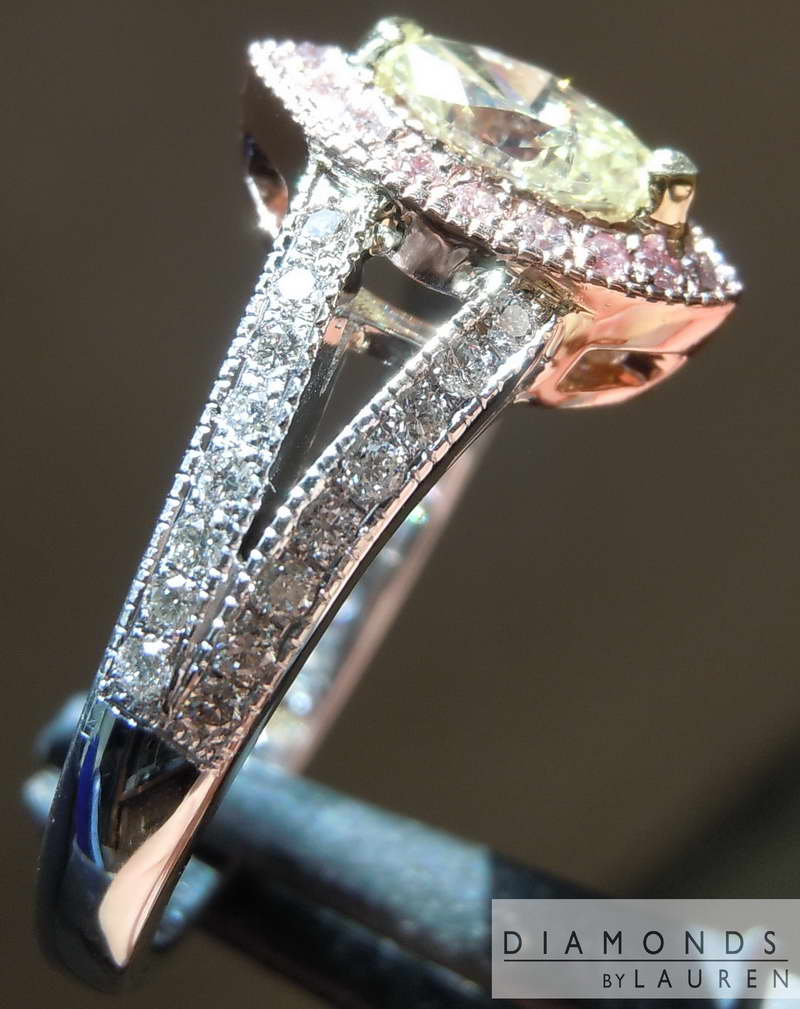 canary diamond ring