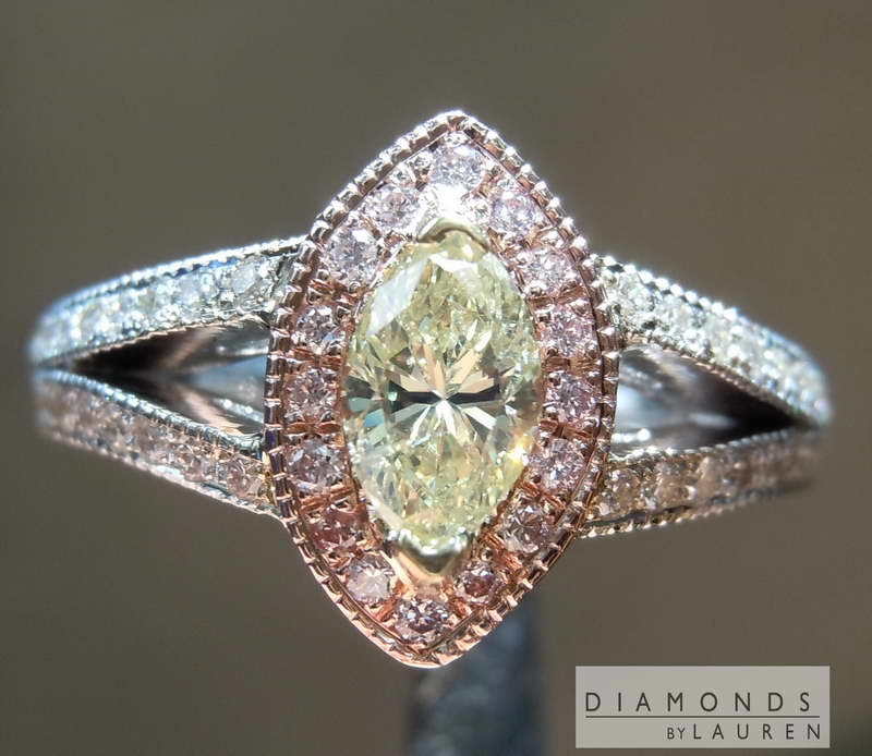 canary diamond ring
