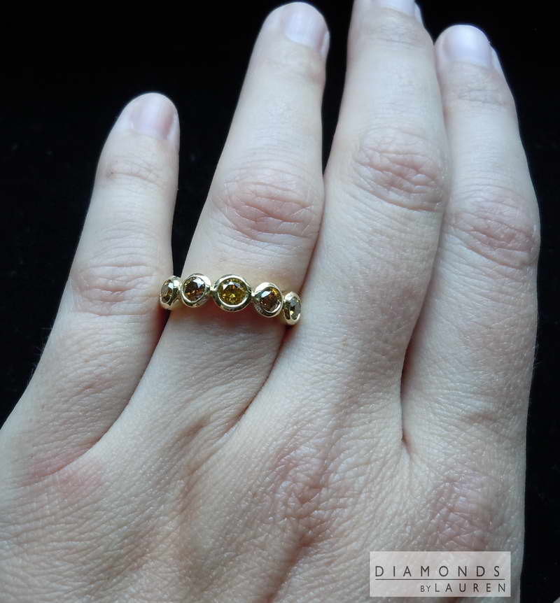 canary diamond ring