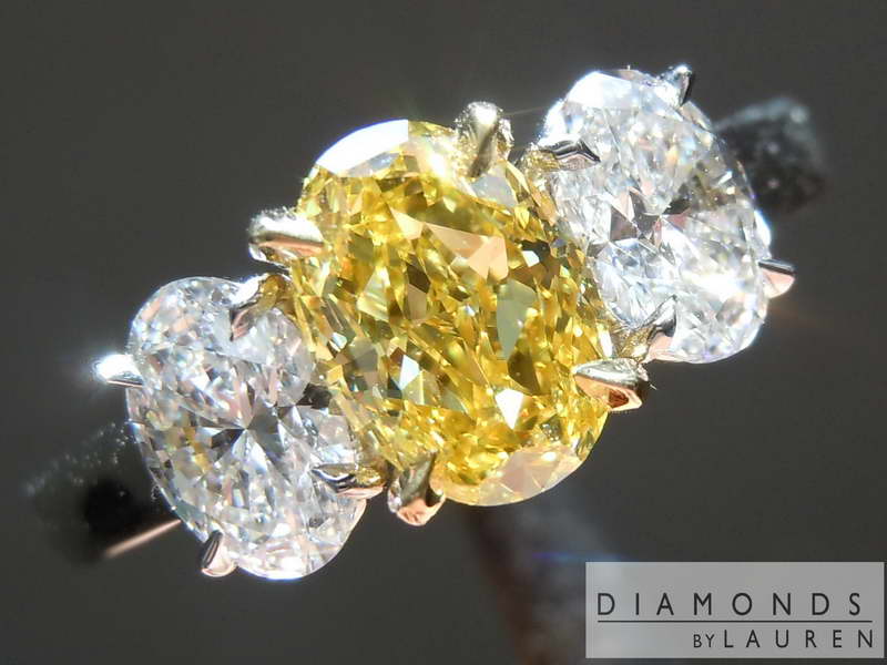 yellow  diamond ring