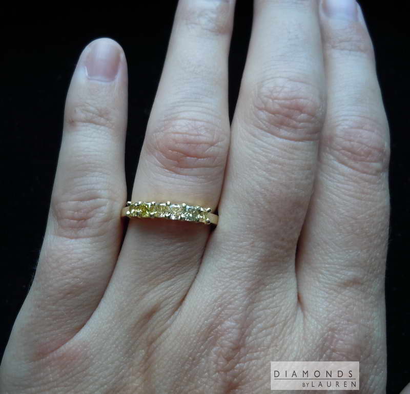 yellow diamond ring