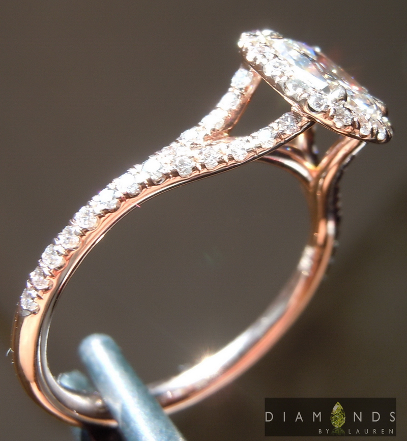 brown diamond ring