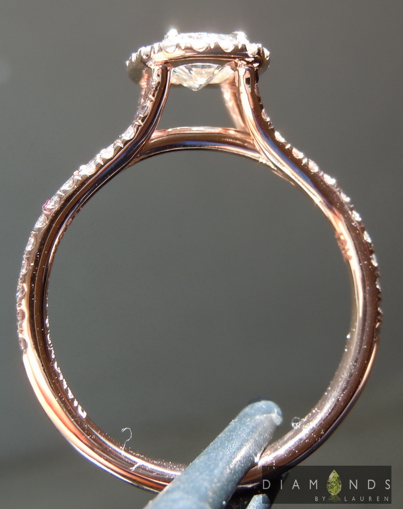 diamond halo ring