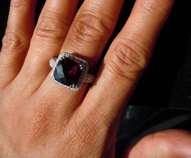 garnet ring