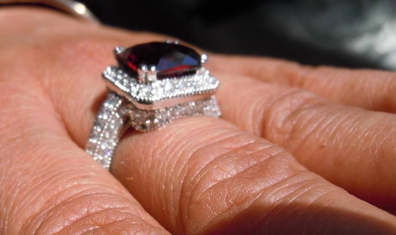 garnet ring