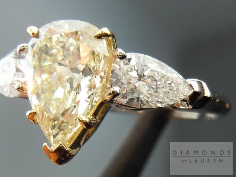 three stone diamond ring