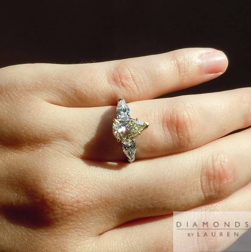 yellow diamond ring