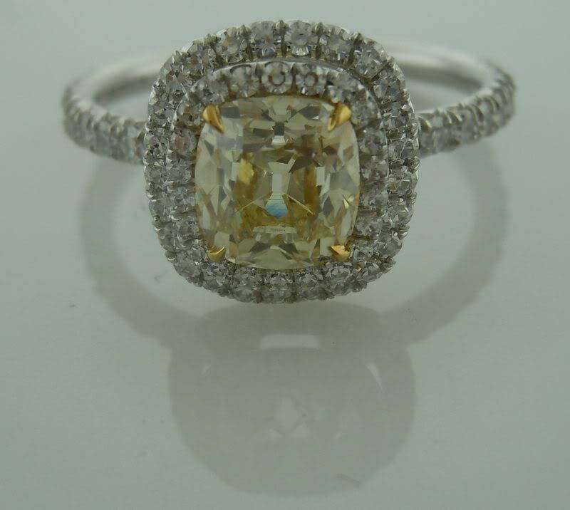 canary diamond ring