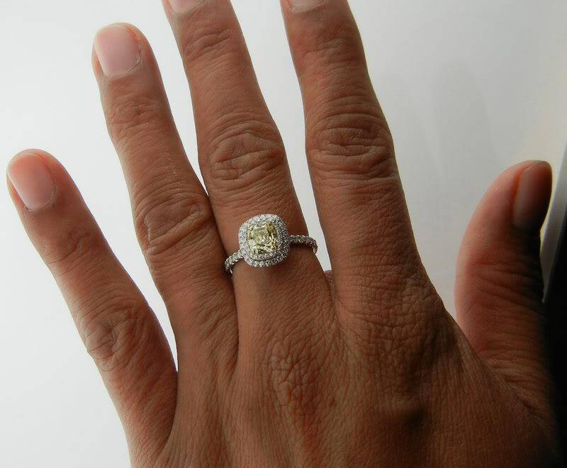 yellow diamond ring