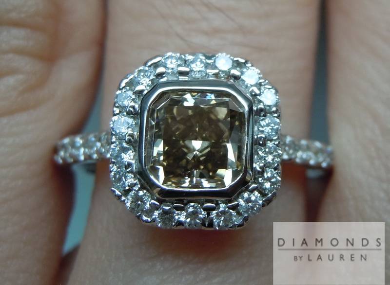 chocolate diamond ring