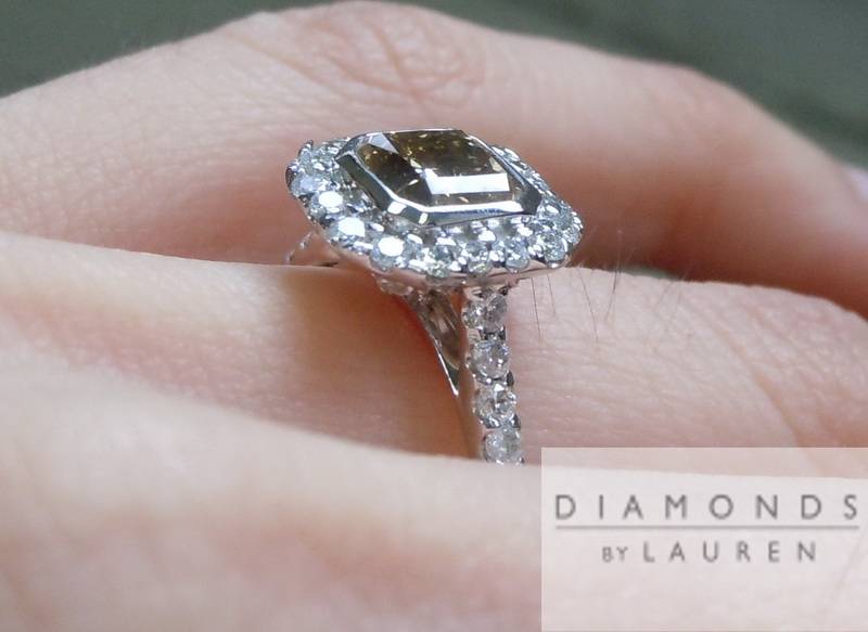 chocolate diamond ring