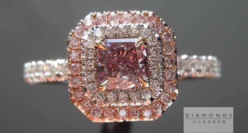 pink diamond ring