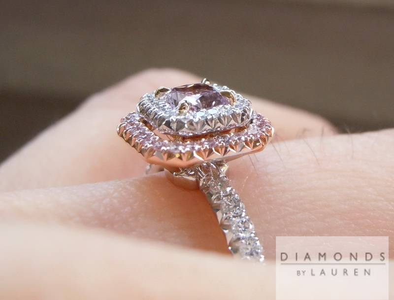 pink diamond ring