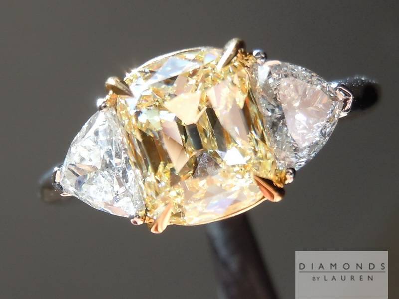 yellow diamond ring