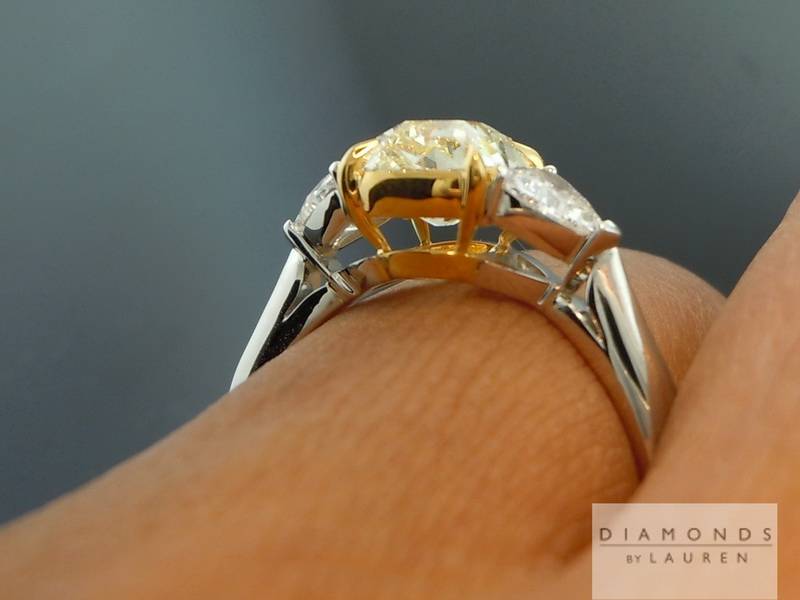 yellow diamond ring