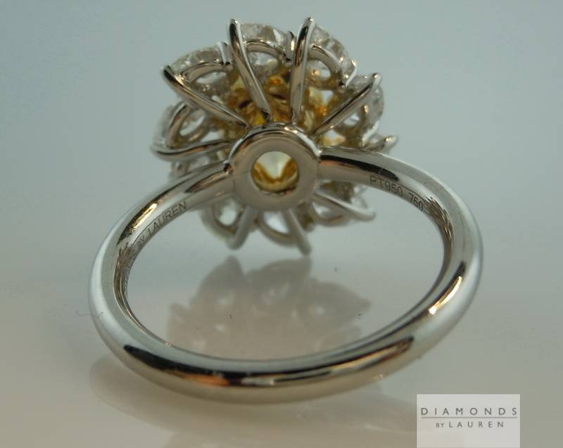 colorless diamond ring