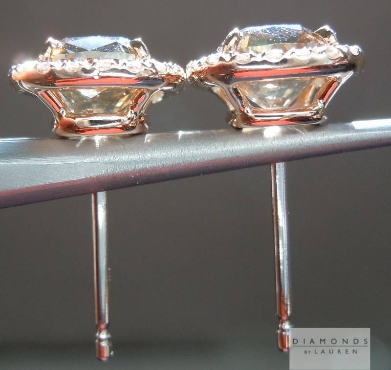 chocolate diamond earrings