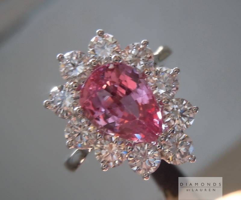 colorless diamond ring