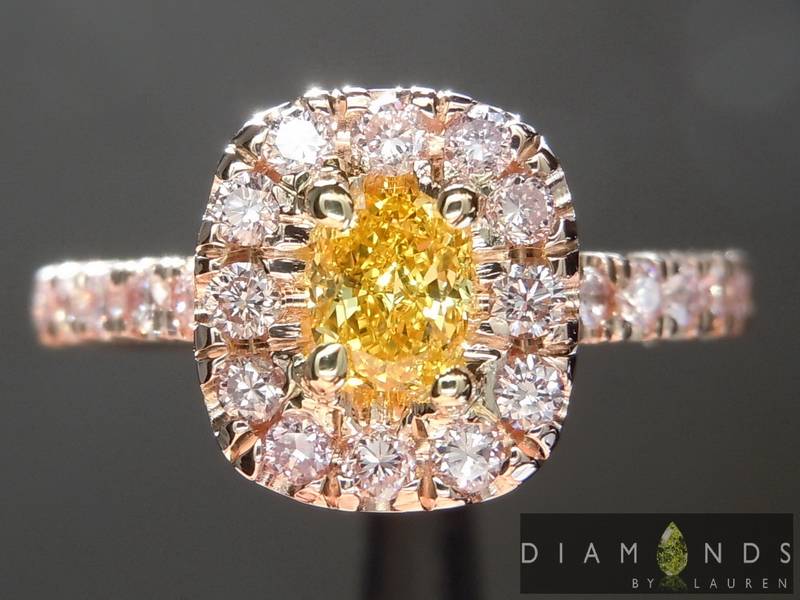 yellow diamond ring