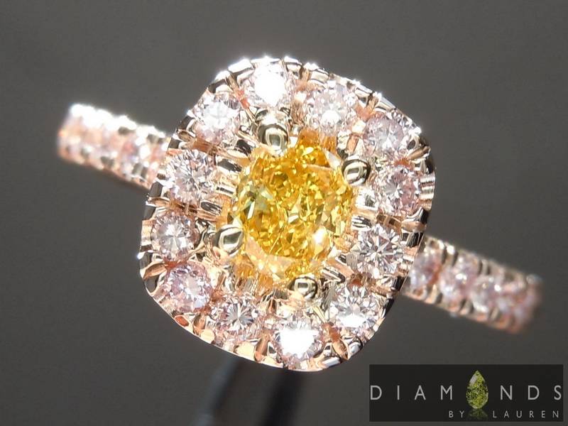 yellow diamond ring