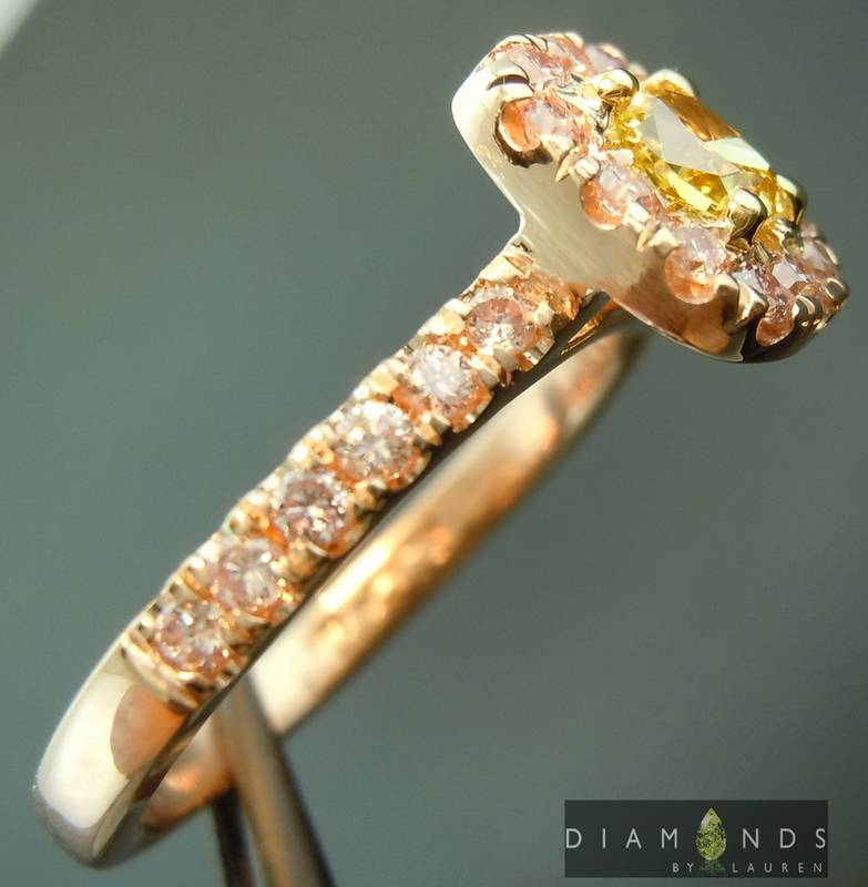 yellow diamondring